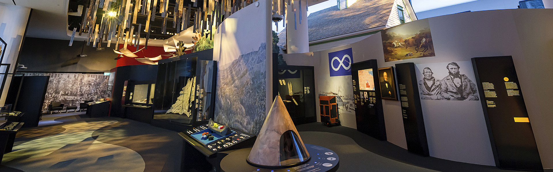 Un espace d'exposition