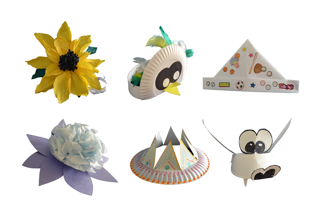 Chapeaux en papier