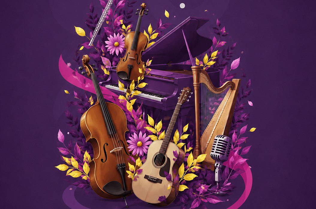 Graphique des instruments de musique